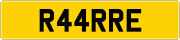 R44RRE Plate for Sale