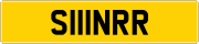 S111NRR Plate for Sale