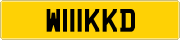 W111KKD Plate for Sale